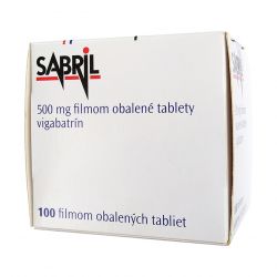 Сабрил (Вигабатрин) таблетки 500мг №100 (100 таблеток) в Ноябрьске и области фото