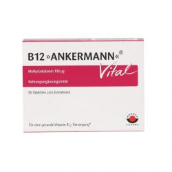Витамин В12 Ankermann Vital (Метилкобаламин) табл. 100мкг 50шт. в Ноябрьске и области фото