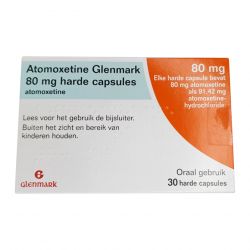 Атомоксетин 80 мг Европа :: Аналог Когниттера :: Glenmark капс. №30 в Ноябрьске и области фото