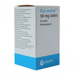 Пури-нетол (Пуринетол, Меркаптопурин) в таблетках 50мг N25 в Ноябрьске и области фото