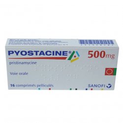 Пиостацин (Пристинамицин) таблетки 500мг №16 в Ноябрьске и области фото
