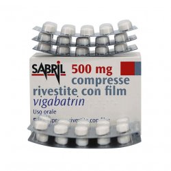 Сабрил (Sabril, Вигабатрин) в таблетках 500мг №50 в Ноябрьске и области фото