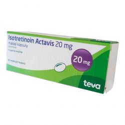 Изотретиноин Actavis (аналог Акненормин, Aknenormin) капс. 20мг 30шт в Ноябрьске и области фото