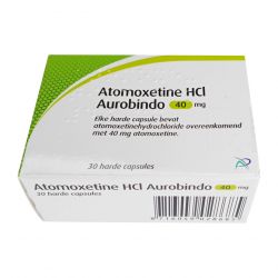 Атомоксетин HCL 40 мг Европа :: Аналог Когниттера :: Aurobindo капс. №30 в Ноябрьске и области фото
